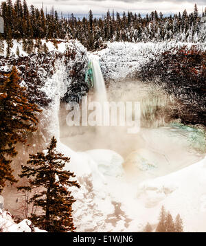 Helmcken Falls, parc provincial Wells Gray BC. Banque D'Images