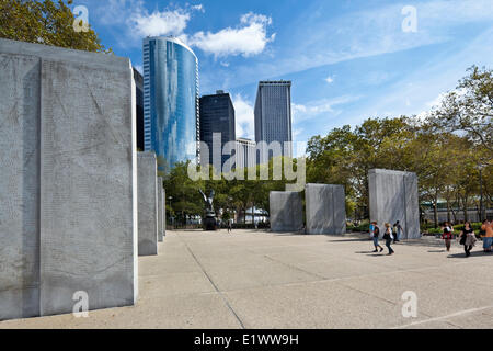 Mémorial en hommage à 4 601 soldats américains qui ont perdu la vie dans l'océan Atlantique alors qu'il participait au combat pendant la Seconde Guerre mondiale Banque D'Images