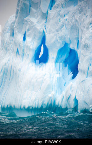 Antarctic Iceberg, Mer de Scotia, l'Antarctique Banque D'Images