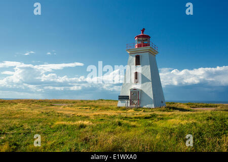 Phare du Cap, Cape Egmont Egmont, Prince Edward Island, Canada Banque D'Images