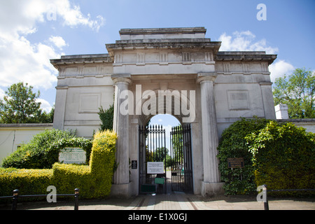 Cimetière de Kensal Green sur Harrow Road dans l'ouest de Londres - Royaume-Uni Banque D'Images