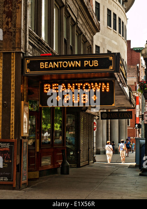 Pub Beantown à Boston, Massachusetts Banque D'Images