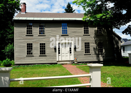 HANCOCK, NEW HAMPSHIRE : 18e siècle, la Nouvelle Angleterre traditionnelle saltbox accueil Banque D'Images