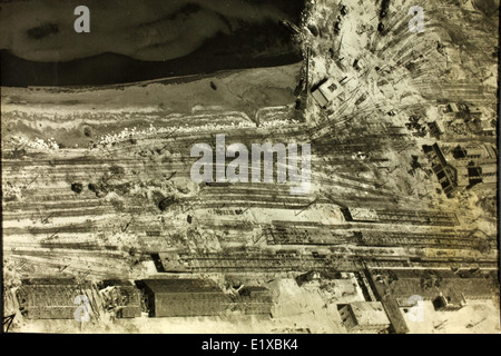 Photo Vue aérienne de reconnaissance Ancona Italie ''Fonctionnement'' étrangler Banque D'Images