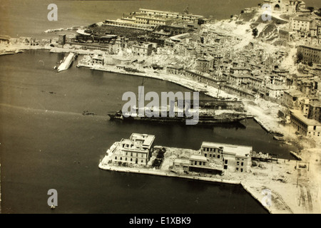 Photo Vue aérienne de reconnaissance Ancona Italie ''Fonctionnement'' étrangler Banque D'Images