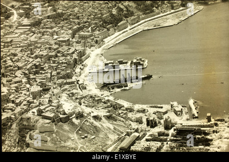 Photo Vue aérienne de reconnaissance Ancona Italie ''Fonctionnement'' étrangler Banque D'Images