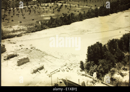 Photo Vue aérienne de reconnaissance Ancona Italie ''Fonctionnement'' étrangler Banque D'Images