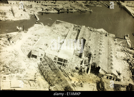 Photo Vue aérienne de reconnaissance Livourne, Italie Coopération étrangler Banque D'Images