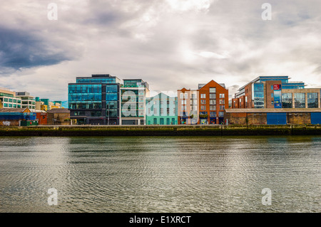 L'Irlande, Dublin, palais de City quay Banque D'Images