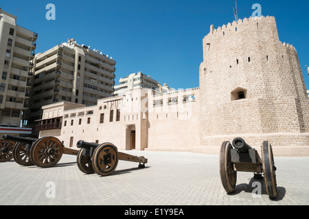 Dans le fort Al Hisn Sharjah Emirats Arabes Unis Banque D'Images