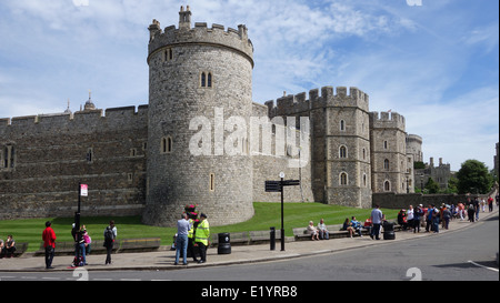 Le Château de Windsor, Berkshire, Royaume-Uni -1 Banque D'Images