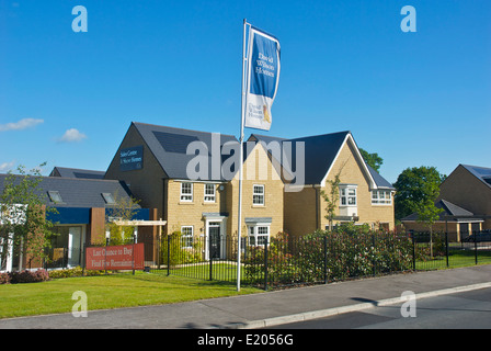 Développement de nouveaux logements - Centurion - Champs dans Adel, près de Leeds, West Yorkshire, England UK Banque D'Images