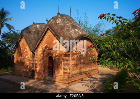 L'Inde, le Bengale occidental, Baranagar, village célèbre pour le temple d'argile Banque D'Images