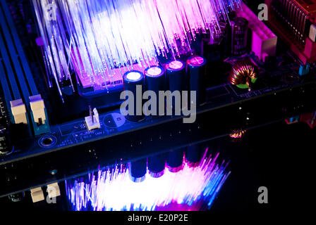 Carte mère Banque D'Images