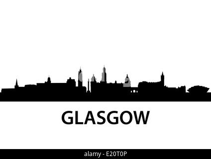 Skyline Glasgow Banque D'Images