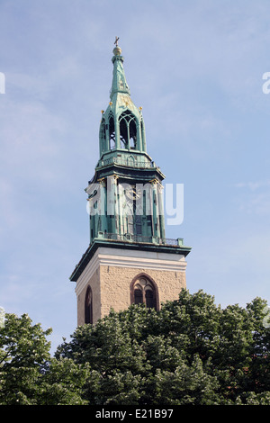 Marienkirche, Berlin, l'église St Mary. Protestant. Banque D'Images