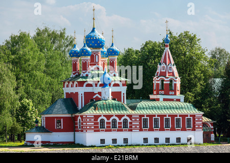 La Russie, Ouglitch, Église de Saint-dimitri sur le sang Banque D'Images