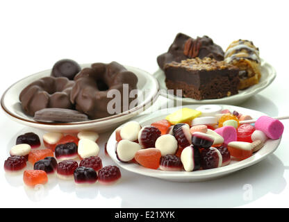 Assortiment de bonbons Banque D'Images