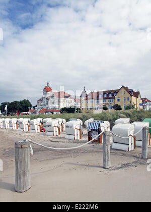 Station de la mer Baltique, Allemagne Banque D'Images