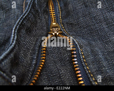 fermeture à glissière Banque D'Images