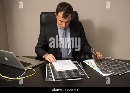 Consultation d'Orthopédie Banque D'Images