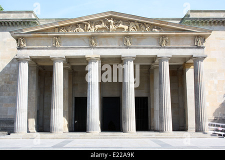 Berlin, Neue Wach, mémorial aux victimes du fascisme. Banque D'Images