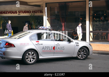 Ford car taxi à chippendale, Sydney, Australie Banque D'Images