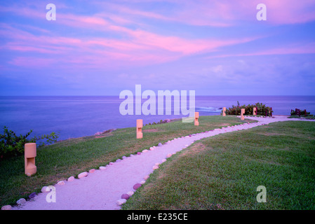 Chemin de Four Seasons Resort. Punta Mita, au Mexique. Banque D'Images