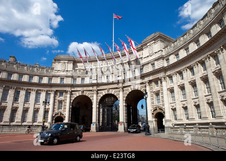 Le magnifique l'Admiralty Arch à Londres. Banque D'Images