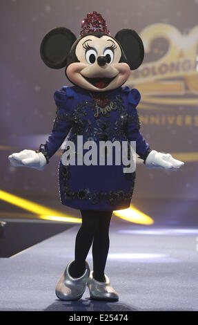 Disneyland Paris 20ème anniversaire designer de rêves'' défilé : Minnie Où : Marne La Vallee, France Quand : 23 Mars 2013 Banque D'Images