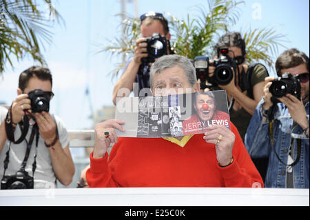 66e Festival du Film de Cannes - Max Rose - Photocall avec : Jerry Lewis Où : Cannes, France Quand : 23 mai 2013 o Banque D'Images