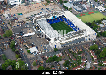 Tottenham Hotspur Football Club Stade de White Hart Lane de Londres. Banque D'Images