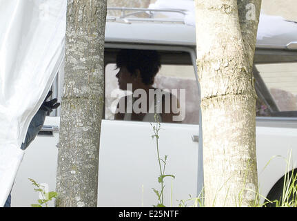 Le mariage de Halle Berry et Olivier Martinez au Chateau des Conde Vallery dans Halle Berry ET OLIVIER MARTINEZ TUE EN FRAN Banque D'Images