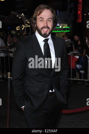 Première mondiale du film "District insidieux : Chapitre 2' à Universal CityWalk - Arrivées en vedette : ANGUS SAMPSON Où : Universal City, California, United States Quand : 10 août 2013 Banque D'Images