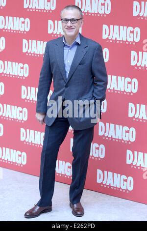 Christoph Waltz Django photo de Rome non enchaînée à l'hôtel Hassler présentant: Christoph Waltz où: Rome, Italie quand: 04 janv. 2013 Banque D'Images