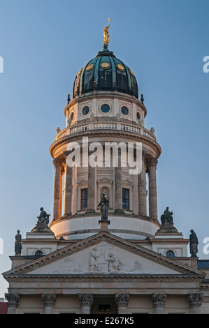 Französischer Dom Cathédrale française Gendarmenmarkt Berlin Allemagne Banque D'Images