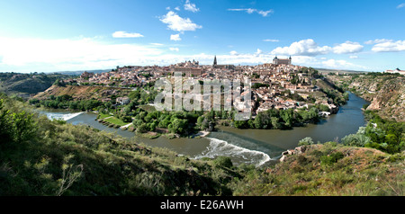 Skyline Toledo Espagne ville espagnole de la ville historique Banque D'Images