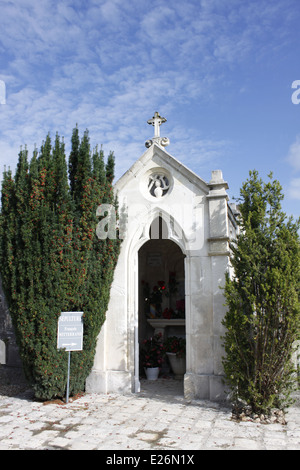 Jarnac, la ville où est né l'ancien président français, François Mitterrand, Charente, Poitou Charentes, France. Banque D'Images