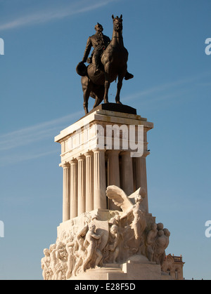 Détail du monument au général Maximo Gomez à La Havane, Cuba Banque D'Images