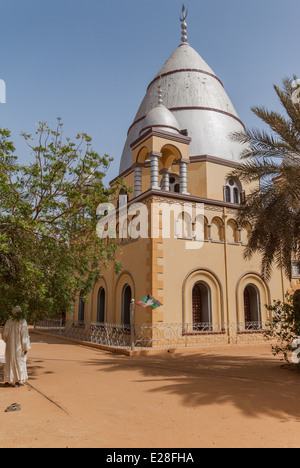 Tombe d'al-Mahdi, Omdurman, au Soudan Banque D'Images