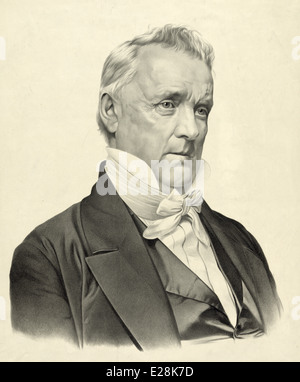 James Buchanan Jr., 15e président des États-Unis (1857-1861) Banque D'Images