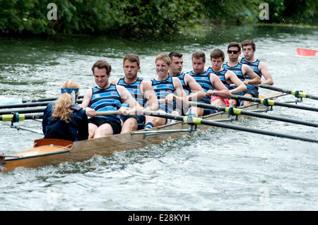 Cambridge peut bosses, Pembroke College men's 8 Banque D'Images