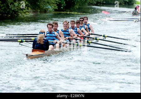 Cambridge peut bosses, Pembroke College men's 8 Banque D'Images