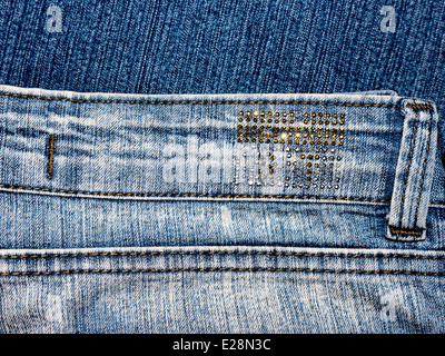 GOMEL, BÉLARUS - 3 mai 2014 : l'Stenmen denim jeans. Stenmen est une marque déposée de la société turque 95 AIVMA SRL. Banque D'Images