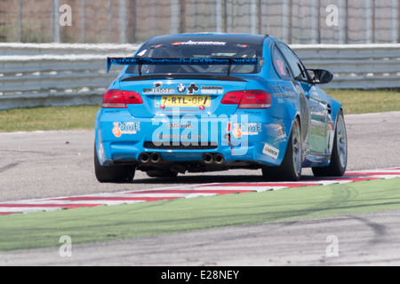 BMW M3 GT4 PRO de Las Moras Racing Team, entraîné par la rupture Rob (NED) et BRAAMS Liesette (NED) , le GT4 European Series Banque D'Images