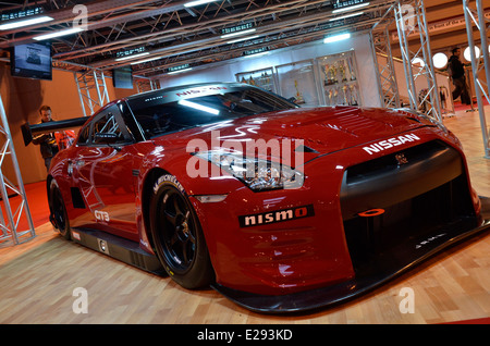 Nissan Nismo GTR à une exposition de voiture Banque D'Images