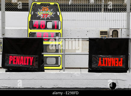 Barcelone, Espagne. 17 Juin, 2014. Barcelone Espagne Jun -17. tests tenue à Barcelona-Catalunya circuit, le 17 juin 2014 Photo : Joan Valls/Urbanandsport Nurphoto / © Joan Valls/NurPhoto ZUMAPRESS.com/Alamy/Live News Banque D'Images