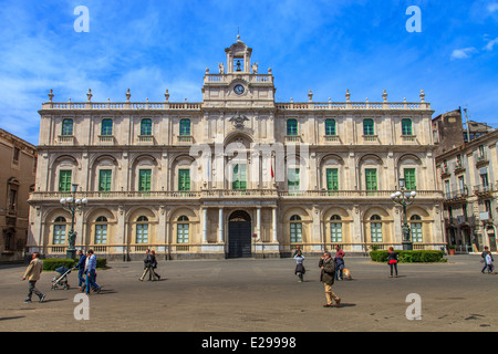 Siculorum Gymnasium, Université de Catane Banque D'Images