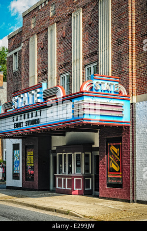 State Theatre, 220 N Washington St, Falls Church, Virginie Banque D'Images