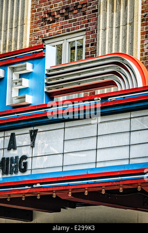 State Theatre, 220 N Washington St, Falls Church, Virginie Banque D'Images